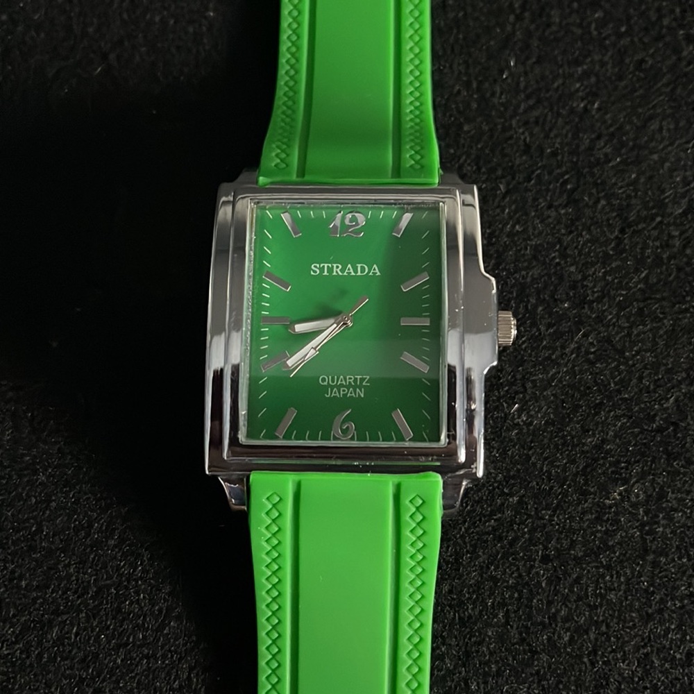 Strada Large Face Japanese Movement Quartz Watch - NOS